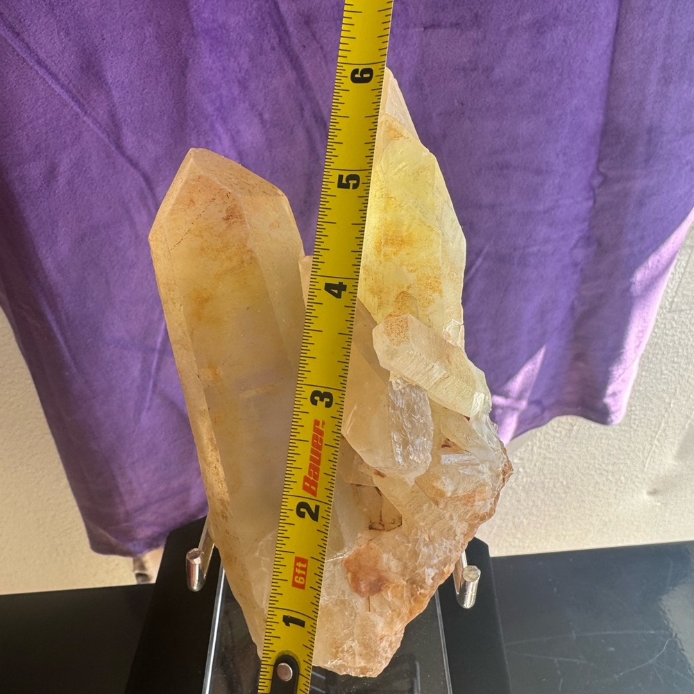 Untreated Natural Citrine Cluster - Picture 2 of 5